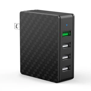 4 porty USB Nabíjačka QC 3.{2}} Rýchla nabíjačka