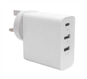 5V 2A UK Plug Dvojportová nástenná nabíjačka